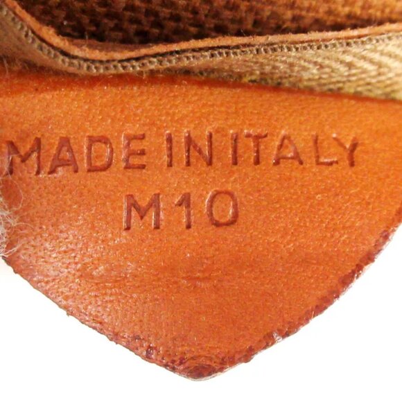 CELINE clutch bag macadam PVC ?~ leather Authentic used T17253 - Picture 6 of 7